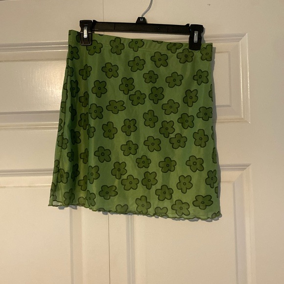 90s look flower skirt - Picture 1 of 2